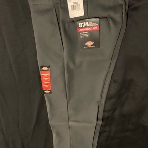 NWT Grey Dickies 874 33x30